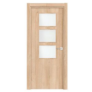Puerta laminada Roble Nature vertical 3v